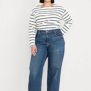 NWT Old Navy Extra High-Waisted Wide-Leg Jeans